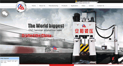 Desktop Screenshot of cncforginghammer.com